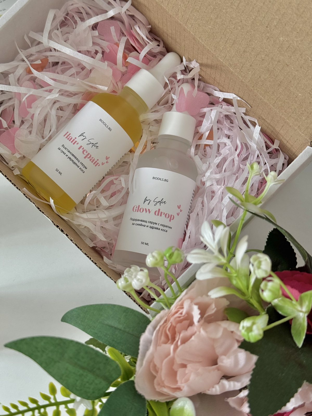 Glow Drop - Серум с кератин против накъсване